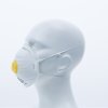 Jednorázová dýchací maska P2 s ventilem (Barva Bílá, Velikost -)
