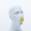 Jednorázová dýchací maska P2 s ventilem (Barva Bílá, Velikost -)