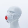 Jednorázová dýchací maska P3 s ventilem (Barva Bílá, Velikost -)