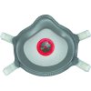 Jednorázová dýchací maska P3, s ventilem a širokými nastavitelnými pásky pro lepší podporu (Barva Bílá, Velikost -)