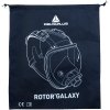 MASKA CELOOBLIČEJ ROTOR GALAXY (Barva Černá-Oranžová, Velikost Nastavitelná)