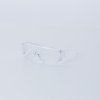 Jednodílné čiré ochranné brýle s boční ochranou, ideální pro krátkodobé nošení (Barva Čiré, Velikost -)