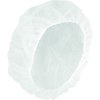 Potravinářská čepice prodávaná v balení po 100 kusech s elastickým okrajem (Barva Bílá, Velikost Univerzální)