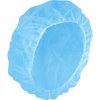 Potravinářská čepice prodávaná v balení po 100 kusech s elastickým okrajem (Barva Modrá, Velikost Univerzální)