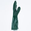 Rukavice s chemickou ochranou spojující pohodlí, kompletní ochranu paží, dobrou přilnavost k manipulovaným předmětům, odolné vůči olejům a uhlovodíkům (Barva Zelená, Velikost 9)