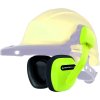 Chrániče sluchu kompatibilní s ochrannými přilbami (Barva Fluo žlutá, Velikost Nastavitelná)