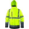Nepromokavá a prodyšná parka, kterou lze kombinovat s FAST pro funkce deště a tepla a viditelnost uživatele ve dne i v noci (Barva Fluo žlutá-Šedá, Velikost 3XL)