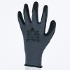 Rukavice s mechanickou ochranou, ideální pro přesnou práci v prostředí s výskytem olejů (Barva Šedá-Černá, Velikost 7)