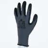 Rukavice s mechanickou ochranou, ideální pro přesnou práci v prostředí s výskytem olejů (Barva Šedá-Černá, Velikost 7)