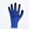 Rukavice s mechanickou ochranou, ideální pro přesnou práci v prostředí s výskytem olejů (Barva Modrá-Černá, Velikost 7)