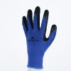 Rukavice s mechanickou ochranou, ideální pro přesnou práci v prostředí s výskytem olejů (Barva Modrá-Černá, Velikost 7)
