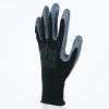 Rukavice s mechanickou ochranou chránící před pesticidy, ideální do prostředí s výskytem olejů (Barva Černá-Šedá, Velikost 7)