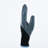 RUKAVICE ŠEDÉ PES/NITRIL 10 (Barva Černá-Šedá, Velikost 7)