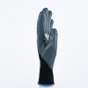 RUKAVICE ŠEDÉ PES/NITRIL 10 (Barva Černá-Šedá, Velikost 7)