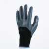 RUKAVICE ŠEDÉ PES/NITRIL 10 (Barva Černá-Šedá, Velikost 7)