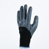 RUKAVICE ŠEDÉ PES/NITRIL 10 (Barva Černá-Šedá, Velikost 7)