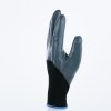 RUKAVICE ŠEDÉ PES/NITRIL 10 (Barva Černá-Šedá, Velikost 7)