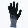 Rukavice s mechanickou ochranou, nepropustné do poloviny hřbetu ruky, s dobrým citem a úchopem v prostředí s výskytem olejů (Barva Šedá-Černá, Velikost 7)