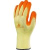 Rukavice s mechanickou ochranou a velmi dobrým úchopem díky strukturovanému povrchu, ideální do suchého a vlhkého prostředí (Barva Žlutá-Oranžová, Velikost 8)