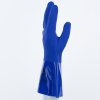 Rukavice s chemickou ochranou a dobrým úchopem manipulovaných předmětů, odolné vůči olejům a uhlovodíkům (Barva Modrá, Velikost 8)