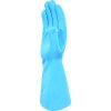 Velmi pohodlné rukavice s chemickou ochranou, ideální pro potravinářský průmysl (Barva Modrá, Velikost 7/8)