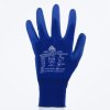 Povrstvené rukavice s mechanickou ochranou, ideální pro potravinářský průmysl (Barva Modrá, Velikost 6)