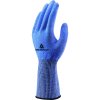 Nepovrstvené protiporézní rukavice úrovně B, ideální pro potravinářský průmysl (Barva Modrá-Bílá, Velikost 6)
