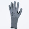 Protiporézní rukavice úrovně F, ideální pro těžkou práci v suchém prostředí (Barva Šedá, Velikost 6)