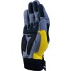 Rukavice odolné vůči nárazu, ideální pro víceúčelové práce (Barva Žlutá-Šedá-Černá, Velikost 10)