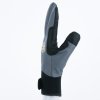 Zeteplené rukavice odolné vůči vlhkosti a chladu pro zaručené pohodlí i při dlouhodobém používání (Barva Šedá-Černá, Velikost 7)
