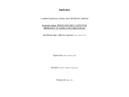 Směrnice PDF Stránka 01