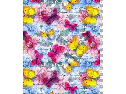 úplet motýlci+písmo