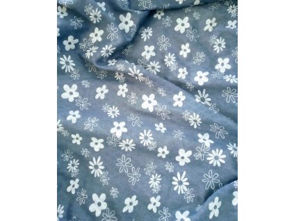 fáčovina jeans+kytičky