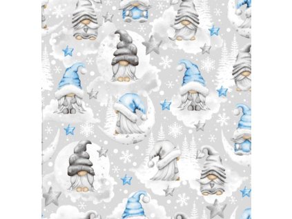 vánoční skřítci modří