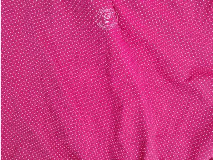 úplet puntík pink