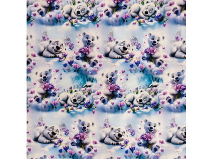 teplákovina medvídci