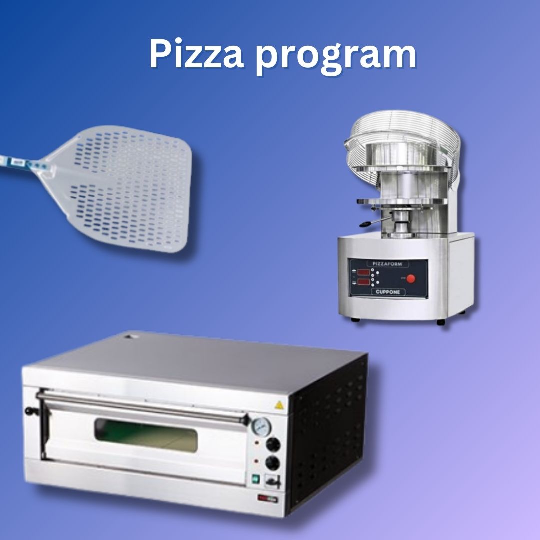 Pizza program: Kompletní vybavení pro vaši dokonalou pizzu