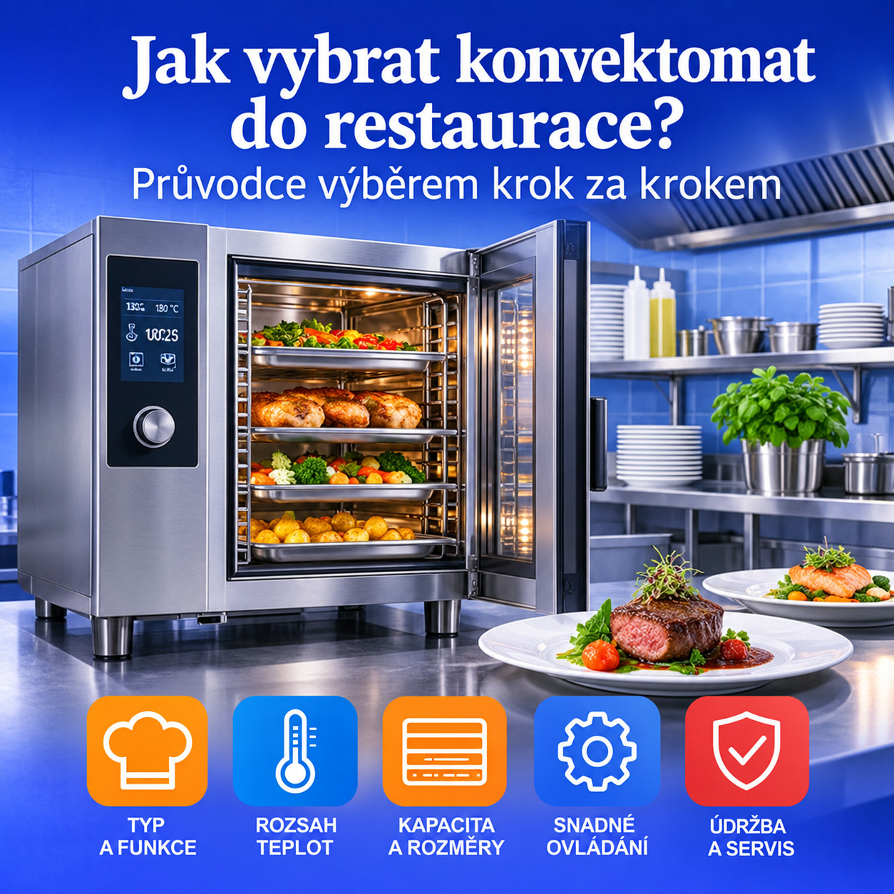 Jak vybrat konvektomat do restaurace