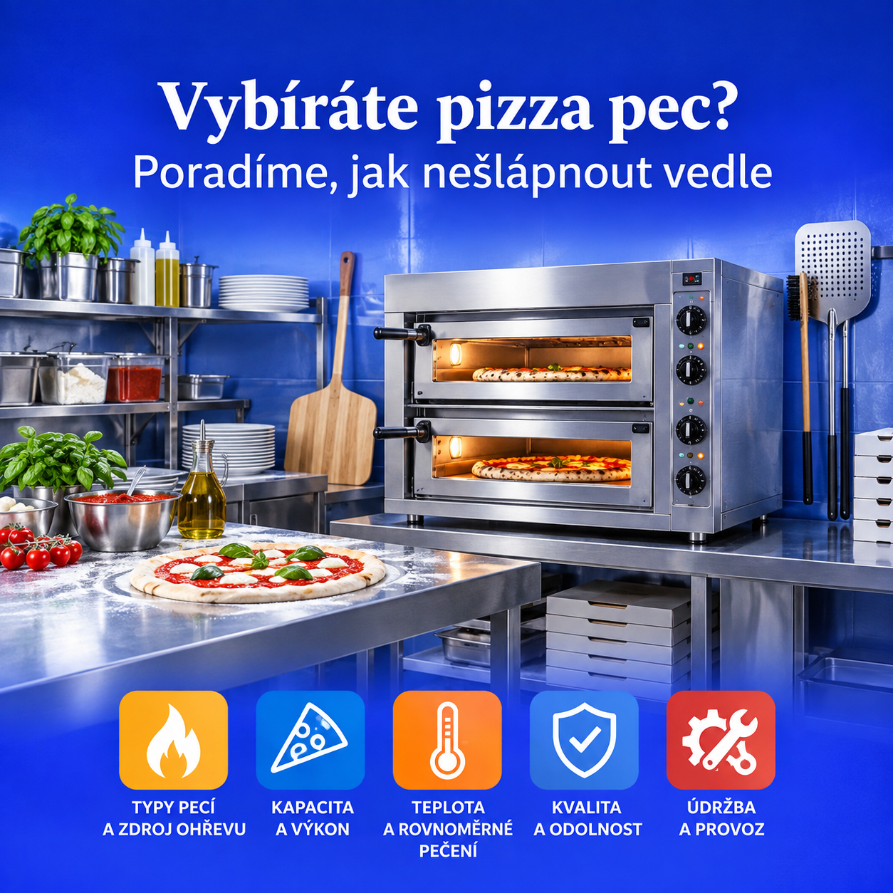 Vybíráte pizza pec? Poradíme, jak nešlápnout vedle