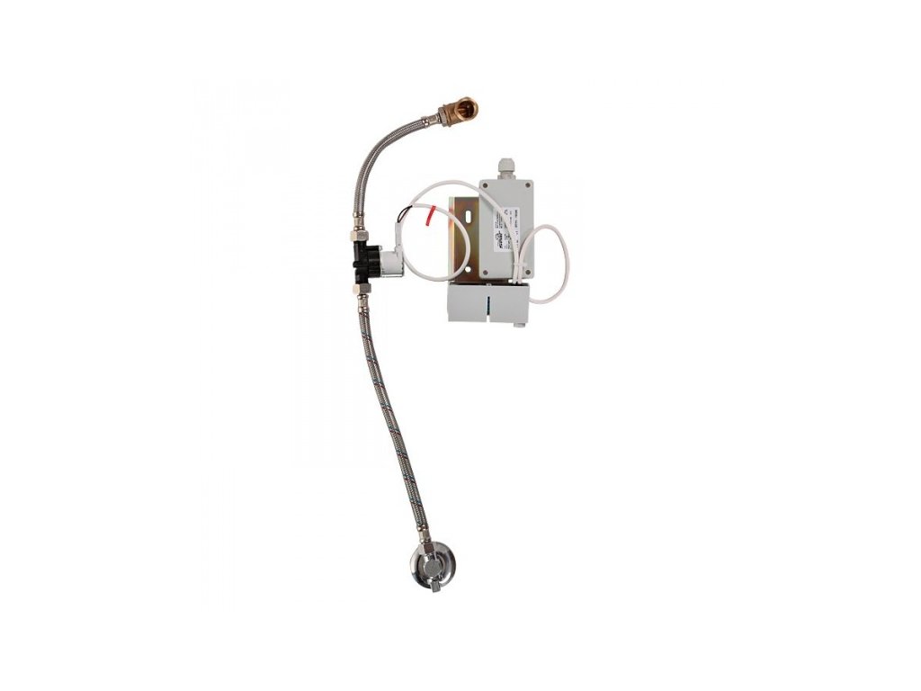 radarovy splachovac sanela slp 54rz na liste pro pisoar d code s integrovanym zdrojem 230v ac