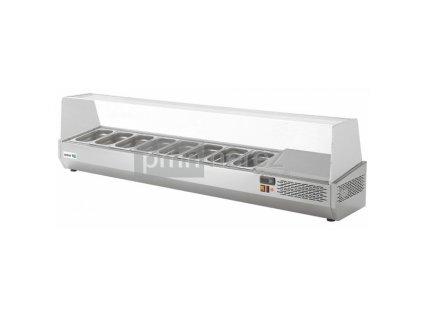 pizza chladici pultova vitrina asber gv 135 5x gn 14 delka 1342 mm