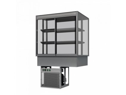 chladici vitrina cubus b cu120773fbl2g 1200 x 700 x 730 mm