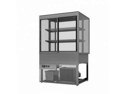 chladici vitrina cubus f cu100715ff obsluzna 1000 x 700 x 1500 mm