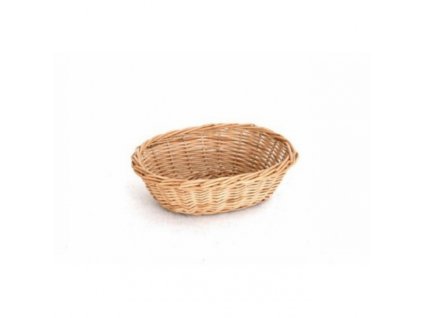 kosik na pecivo prirodni prouti 200 x 280 x 60 mm