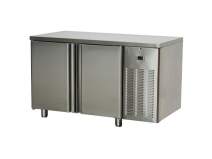 stul mrazici dvoudverovy sm 2d rm gastro s agregatem vpravo 2x dvere 1380 mm