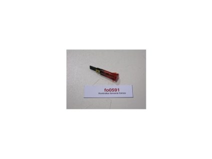 kontrolka cervena foinox