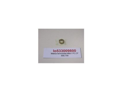 matice termocidla m8x1 pccf 600700