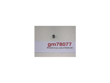 sroubek krytu noze gts250 220