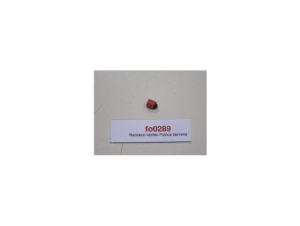 redukce ventilu foinox cervena