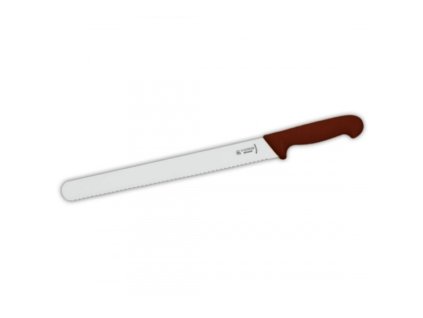 nuz uzenarsky vlnite ostri delka 31 cm barva cervena